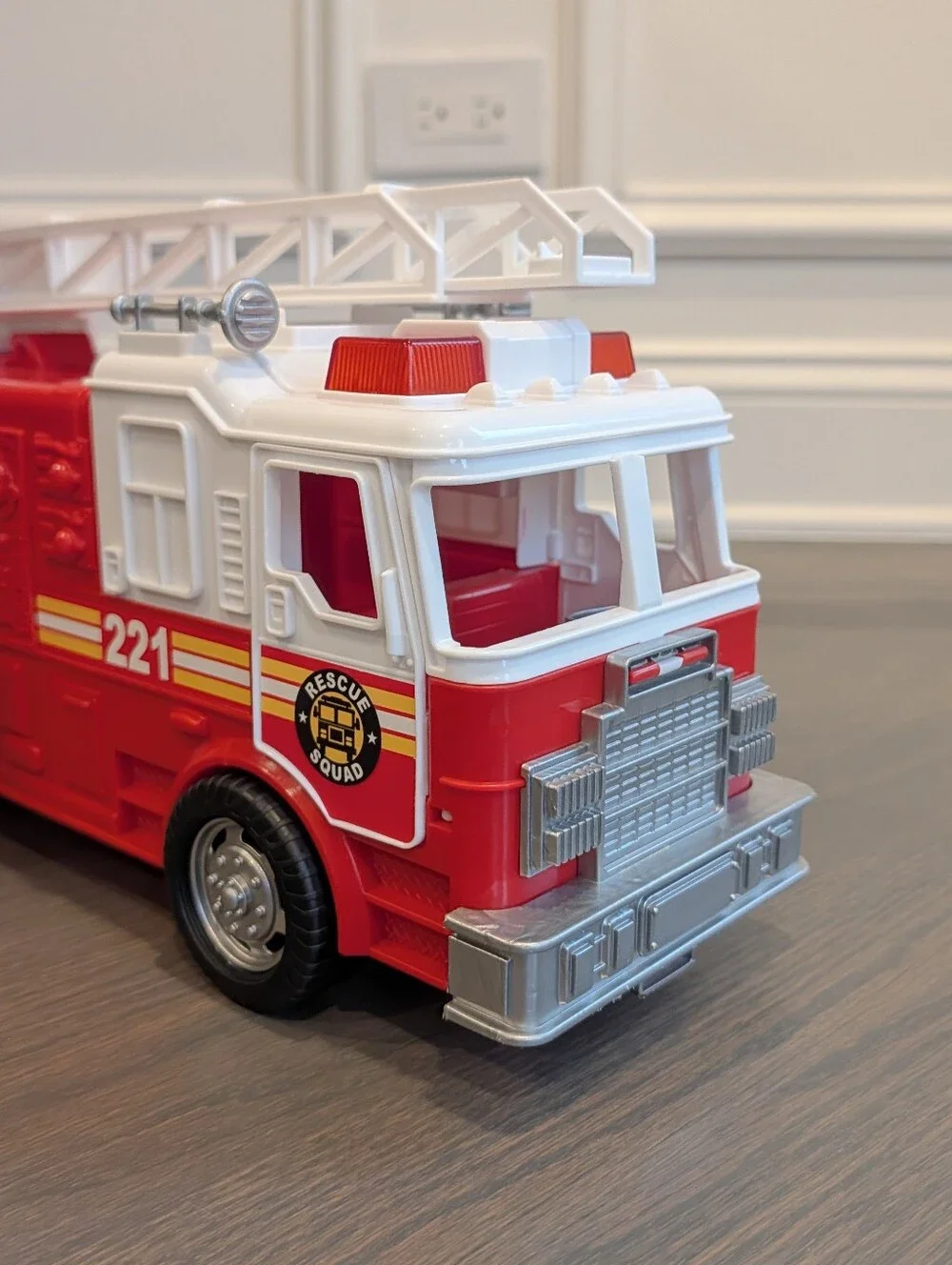 Adventure Force Utility Vehicle with Light & Sound - Fire Truck